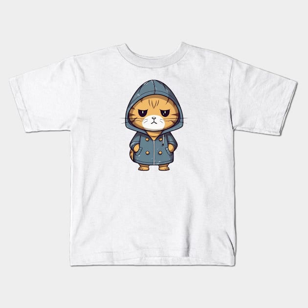 Grumpy coat Kids T-Shirt by stkUA